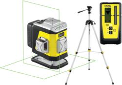 Nivel System Keresztlézer 2×360° zöld sugárral CL2G SET (CL2Gset4)
