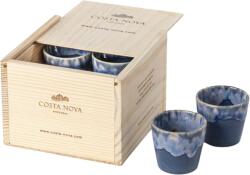 COSTA NOVA Fadoboz 8 kék eszpresszó csészével COSTA NOVA GRESPRESSO 0, 1 l (ZCN-LSCS11-DEN)