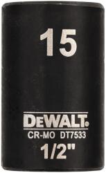 DEWALT FEJ 15 MM 1/2 - RÖVID DT7533 (DT7533-QZ)