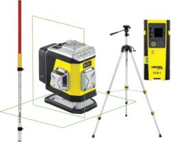 Nivel System Keresztlézer 2×360° zöld sugárral CL2G SET (CL2Gset5)