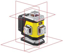 Nivel System Keresztlézer 4×360° piros sugárral CL4R (CL4R)