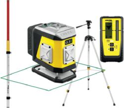 Nivel System Keresztlézer 1×360° zöld sugárral CL1R SET (CL1Gset6)