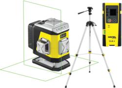 Nivel System Keresztlézer 2×360° zöld sugárral CL2G SET (CL2Gset3)