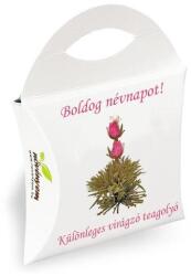 Wide World Boldog névnapot! - rózsaszínű virágzó tea