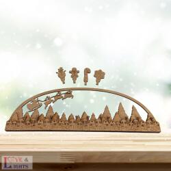 Adventi lépegető - mikulásos