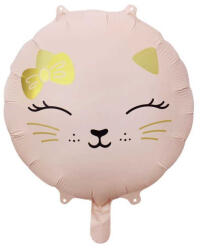 Balloons4party Balon rotund roz pisica 45 cm - articole-petreceri - 19,99 RON