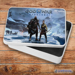  God of War - Ragnarök fém szendvicsdoboz (tároló doboz)