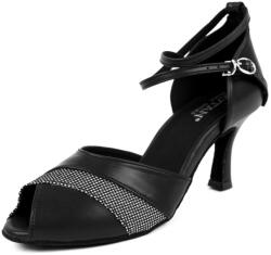 Botan női tánccipő BL-20 fekete 7, 5 cm Flare Méret: 36