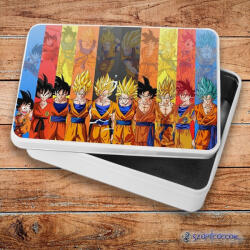  Dragon Ball - Goku All form fém szendvicsdoboz (tároló doboz)