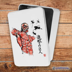  Attack on Titan - Titan fém szendvicsdoboz (tároló doboz)