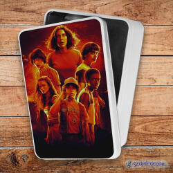  Stranger Things Karakterek fém szendvicsdoboz (tároló doboz)