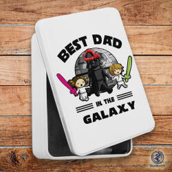  Best Dad in the Galaxy szendvicsdoboz (tároló doboz)