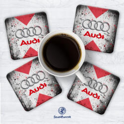  Audi splash poháralátét szett (4db)