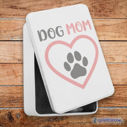  Dog Mom fém szendvicsdoboz (tároló doboz)