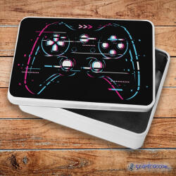  Playstation controller fém szendvicsdoboz (tároló doboz)