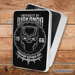  Black Panther University of Wakanda fém szendvicsdoboz (tároló doboz)