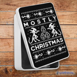  Mostly Christmas fém szendvicsdoboz (tároló doboz)
