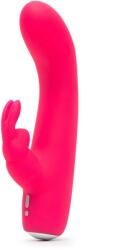 Happy Rabbit Vibrator Happy Rabbit Mini Rabbit, 12 Moduri Vibratii, Silicon, USB, Roz, 15 cm Vibrator