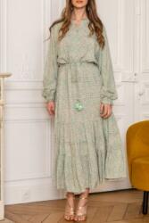 RohBoutique Rochie maxi cu imprimeu floral, Verde, Roh DR4734
