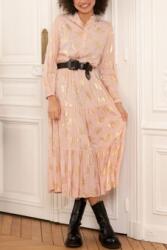 RohBoutique Rochie maxi stil tunica oversize, Piersic, Roh DR4732