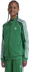 Adidas gyerek felső SST TRACK TOP zöld, nyomott mintás, IY7458 - zöld 164