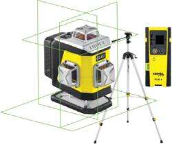 Nivel System Keresztlézer 4×360° zöld sugárral CL4G készlet (CL4GSet3)