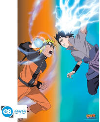 Naruto Shippuden - Naruto vs Sasuke poszter (91.5x61)