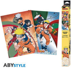  Naruto Shippuden - Team 7 poszter szett (2x52x38)