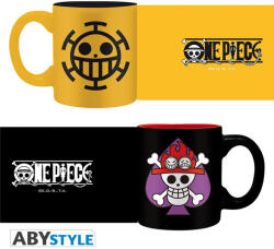 One Piece - Ace & Trafalgar presszó kávé bögre szett (2db-os)