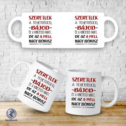  Szeretlek a tehetségedért bögre - szupicuccok