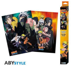 Naruto Shippuden - Ninjas poszter szett (2x52x38)