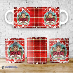  Boldog Karácsonyt - Reszkessetek betörők bögre