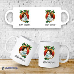  Meowy Christmas bögre