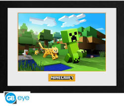  Minecraft - Ocelot Chase keretes poszter