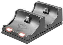 Trust 21681 trust gamepad töltő - gxt 235 duo charging dock (dokkoló, 2db ps4 kontrollerhez) (21681)