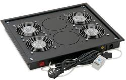 TRITON Vent. j. felső (alsó) 4x ventilátor 220V/92W Fekete (RAB-CH-X04-X3)