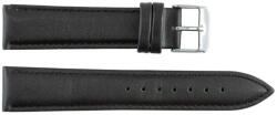 EmBexy Prémium bőr óraszíj - 22 mm, fekete