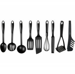 Tefal Set 9 ustensile pentru bucatarie Tefal Bienvenue, plastic, negru (K001S925)