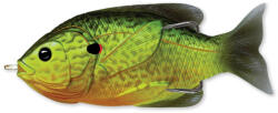 LIVETARGET Sunfish Walking Bait Florescent Pumpkinseed 75 Mm 12 G (lt202552) - marlin