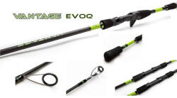 Mustad Vantage Evoq Baitcaster 6'2 Ml 2sec 189cm 7g - 28g (m1115189)