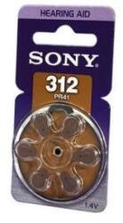 Sony 6db PR41 (312) hallókészülék elem (PR312D6N) (PR312D6N)