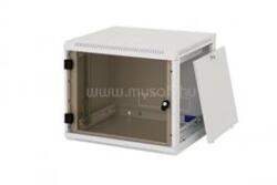 KELine Faliszekrény 12U 600x595mm mély 19" Mély levehető és zárható oldalfalakkal (RUA-12-AS6-CAY-A1) (RUA-12-AS6-CAY-A1)