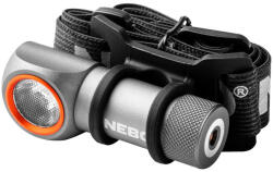 NEBO NEB-HLP-1008-G EINSTEIN 600+ fejlámpa, 600 lm - 60 lm, 90 m, 4 funkció, IPX6, USB-C - avplanet