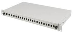 Lanberg 19" optikai patch panel 24xSC szimplex/24xLC duplex (FOP1-24SS-LDS) (FOP1-24SS-LDS)