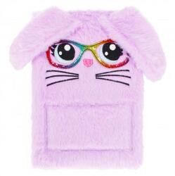 Starpak Nyuszis szőrmés napló - rózsaszín 19 x 27 cm (527838) (527838)