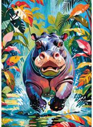 Cherry Pazzi 20272 - Happy Hippo - 500 db-os puzzle (20272)