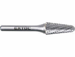 Extol Industrial keményfém turbómaró (rotormaró), kúpos, kerek orrú, átmérő 12×28mm/szár 6mm, ker (8703785)