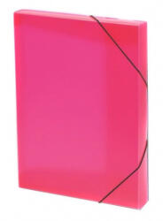 Tim Gumi doboz Lines átlátszó piros (2-514)