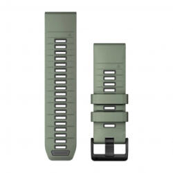 Garmin QuickFit 26 szilikon óraszíj zöld-grafitszínű (010-13393-04) (010-13393-04)