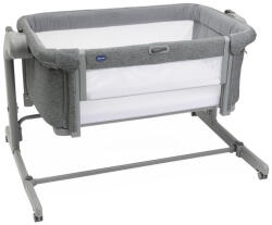 Chicco Next2Me Magic Evo kiságy - Sötétszürke - vital24